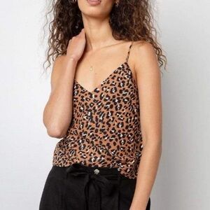 Rails Paola Golden Leopard Camisole